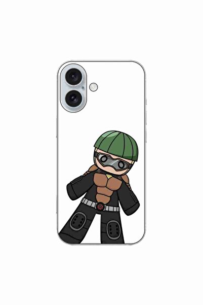 OEM Husa compatibila cu Apple iPhone 16 Silicon Gel Tpu Model One Punch Man M...