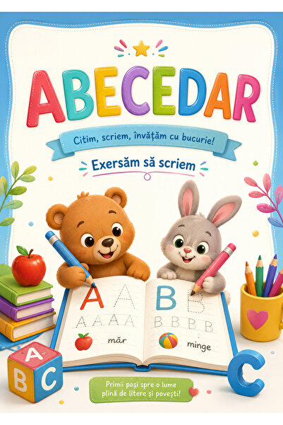 ABC Αλφάβητο – Βιβλίο γραφής γραμμάτων και εξάσκησης για παιδιά