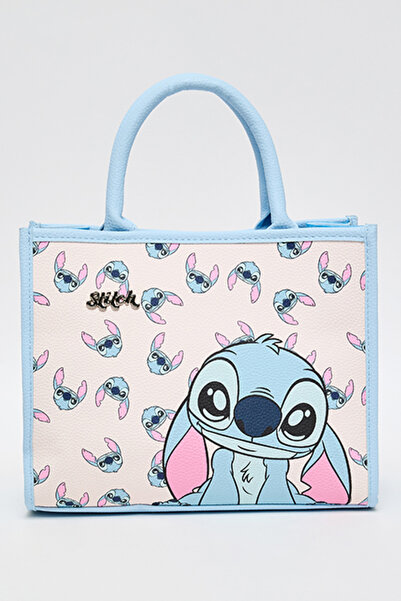 R&B Stitch Print Tote Bag