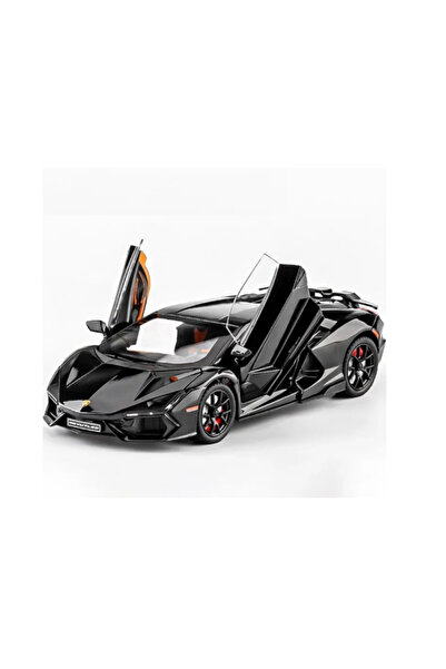 PlayFun Mașinuță Metal Die-Cast Lamborghini Sian 1:24 Lumini LED Sunete Porti...