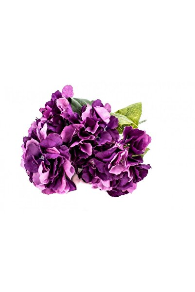OEM Flori Artificiale Buchet Hortensie 5 Flori Lila Cu Mov