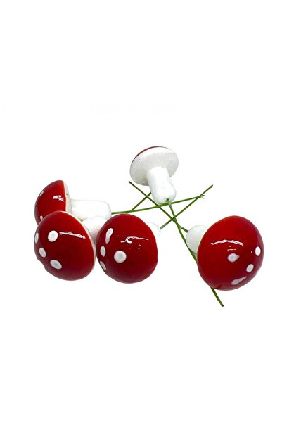 OEM Ornamente Din Plastic Ciuperci Rosii 035 100/Set