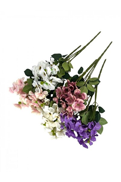 OEM Flori Artificiale Buchet Trandafiri De Dulceata Alb
