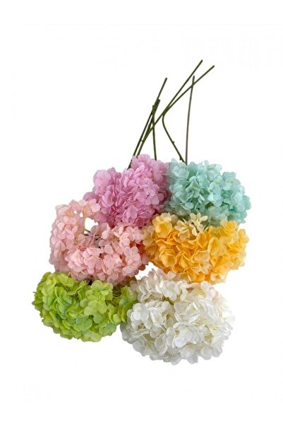 OEM Artificial Flowers Hydrangea Green Wire
