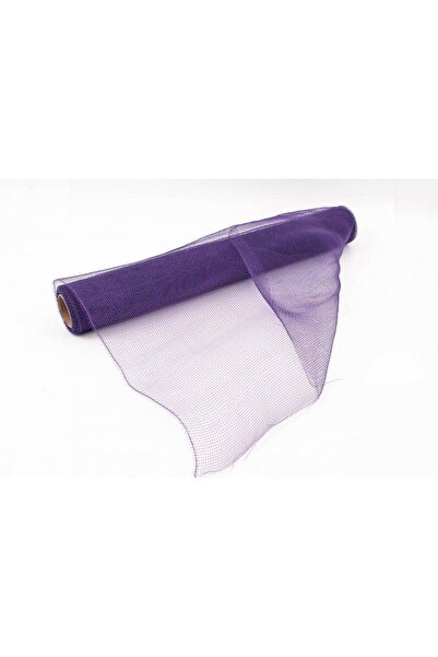 OEM Flower Packaging Thick Mesh Dark Purple 50cm/4.5m