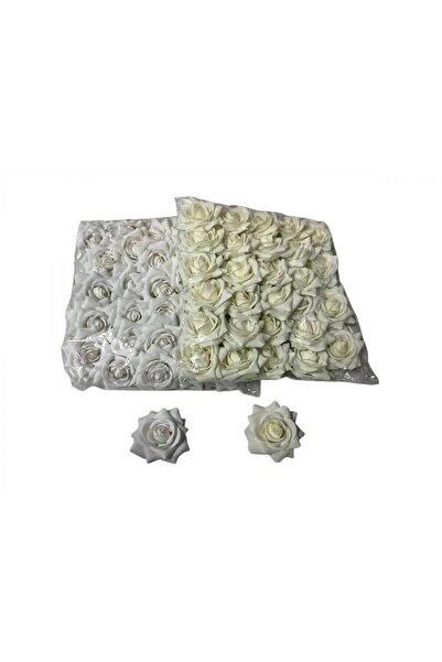 OEM Capete Trandafiri 8cm 30/Set 0867-7-8 Alb