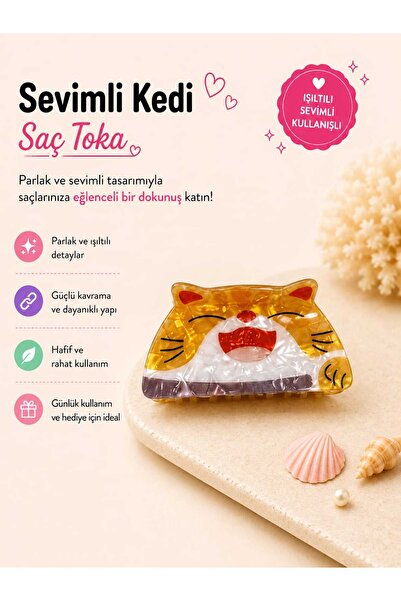 mdm style Moderna kopča za kosu sa holografskim sjajnim dizajnom