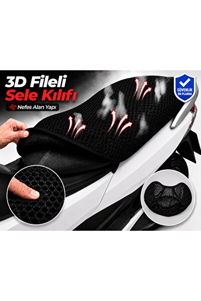 Vi Caro Husa scaun motocicletei Mondial 125 Lavinia Husa scaun cu plasa 3D Pr...