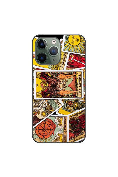 OEM Husa compatibila cu Apple iPhone 11 Pro Silicon Gel Tpu Model Carti Tarot