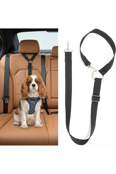 Markaflex Pet Vehicle Seat Belt Cat Dog Car Auto Collar Auto Accessory Cat Do...