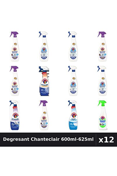 Chanteclair Set 12 Degresant Universal 600ml-625ml - Bicarbonat, Lavanda, Lăm...