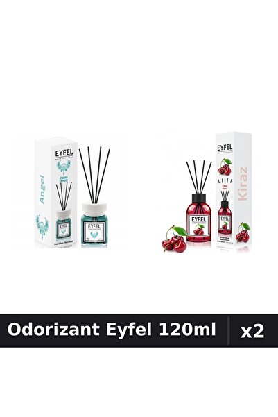 Eyfel Set 2 Odorizant Camera Betisoare 120ml - Angel, Cirese - Parfum Intens
