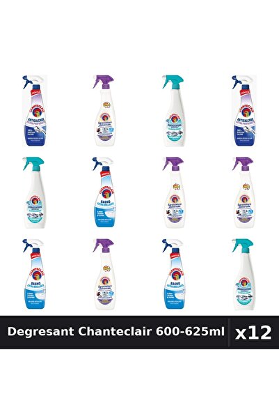 Chanteclair Set 12 Degresant Universal 600-625ml - Lavanda, Mosc, Anti-Miros