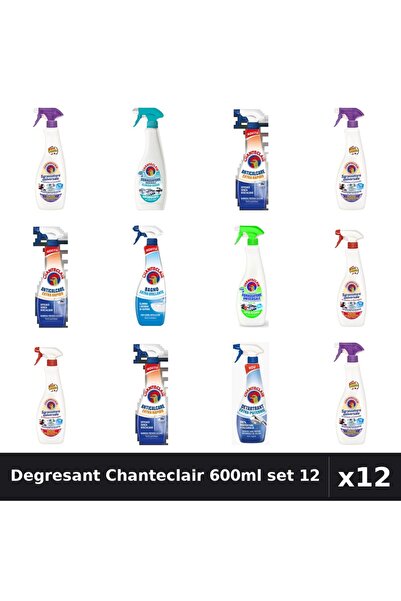 Chanteclair Set 12 Degresant Universal 600-625ml - Mosc, Lămâie, Marsilia, An...