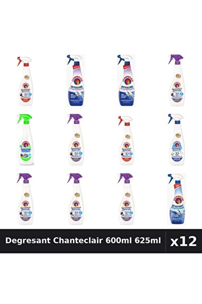 Chanteclair Set 12 Degresant Universal 600ml 625ml - 6 Arome, Marsilia, Mosc,...