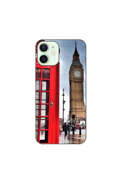 OEM Θήκη συμβατή με Apple iPhone 12 Mini Σιλικόνης Gel TPU Μοντέλο Λονδίνο