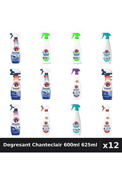 Chanteclair Set 12 Degresant Universal 600ml-625ml - Lamaie, Lavanda, Marsili...