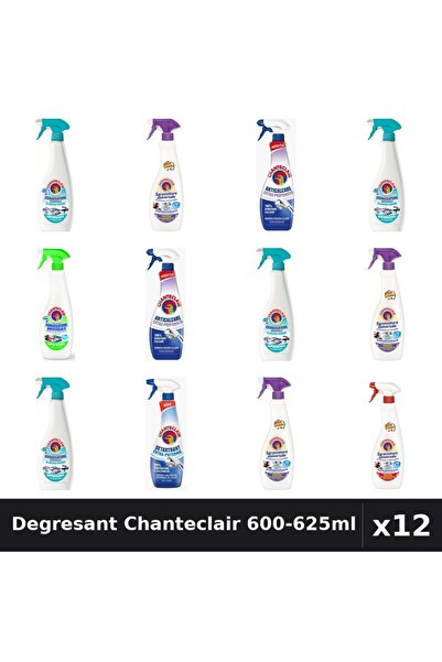 Chanteclair Set 12 Degresant Universal 600-625ml - Lavanda, Marsilia, Lamaie,...
