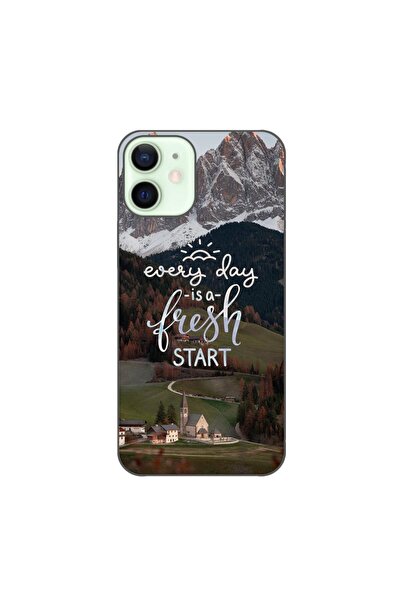 OEM Husa compatibila cu Apple iPhone 12 Mini Silicon Gel Tpu Model Mesaj Fres...