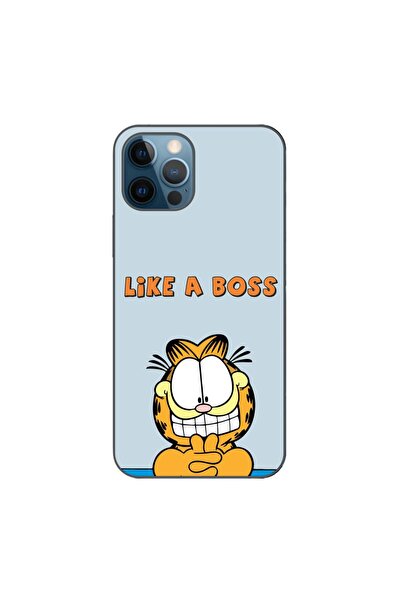 OEM Husa compatibila cu Apple iPhone 12 Pro Max Silicon Gel Tpu Model Garfiel...