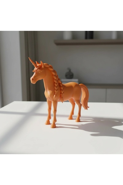 OEM 3D Printed Decorative Unicorn Figurine for Office