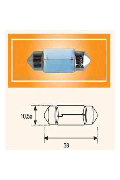 MAGNETI MARELLI Bec lampa nr. C5W 12V 5W