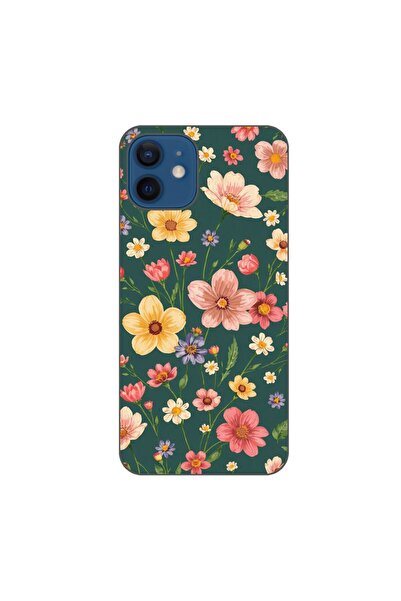 OEM Husa compatibila cu Apple iPhone 12 Silicon Gel Tpu Model Vintage Spring ...