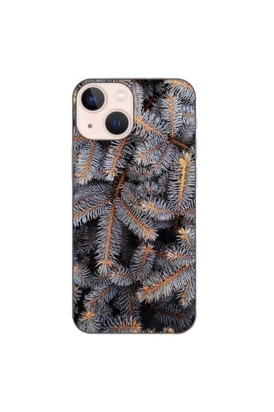 OEM Husa compatibila cu Apple iPhone 13 Mini Silicon Gel Tpu Model Crengi de ...