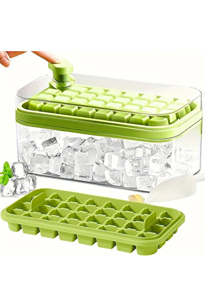 OEM Silicone ice cube tray, 64 compartments
