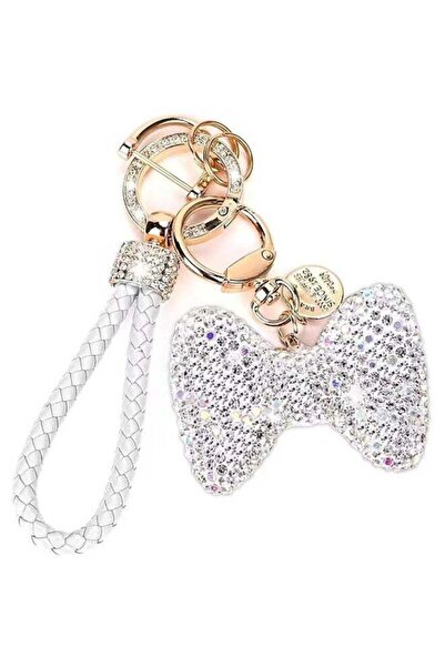 Arabest Rhinestone Bow Car Keychain,Bling,Cute,Personalized,High Quality,for ...