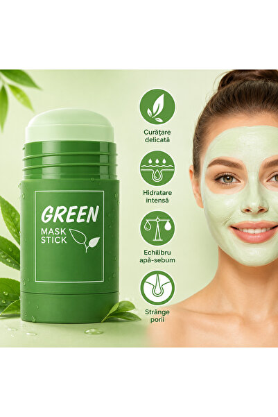 O'Cheal Green Tea Stick Face Mask – Green Mask Stick for Pore Cleansing and S...