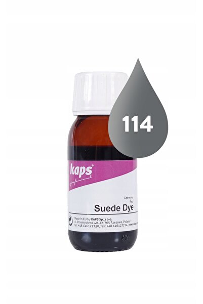 kaps Vopsea lichida pantofi, Kaps, Pentru piele intoarsa si nubuck, 50 ml, Gr...