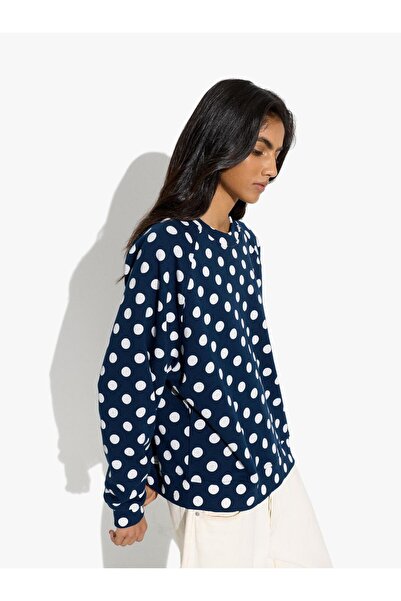 PARFOIS Kadın Pamuklu Pamuklu Sweatshirt