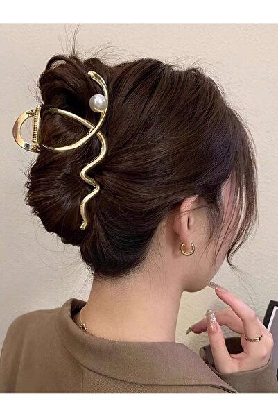 ORVILLA 1Pc Metal Large Hair Claw Clip Cake Hair Styling Hair Clips for Women...