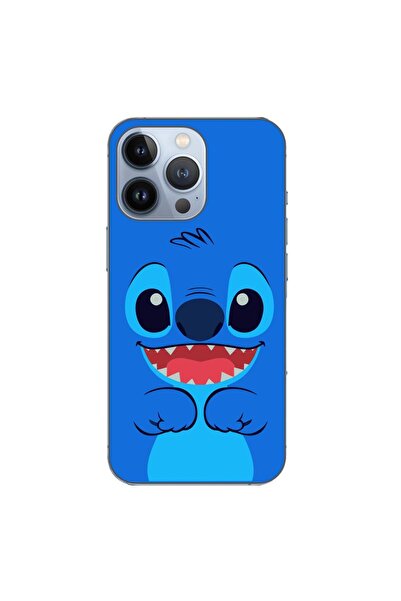 OEM Husa compatibila cu Apple iPhone 13 Pro Silicon Gel Tpu Model Stitch Happy