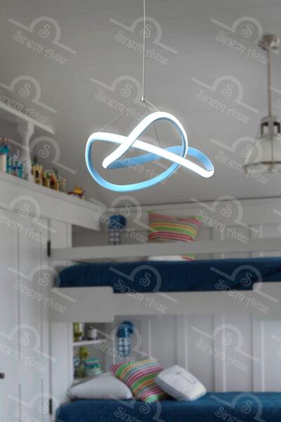 Elektroyou Efsane Modern Beyaz Power Ledli Avize