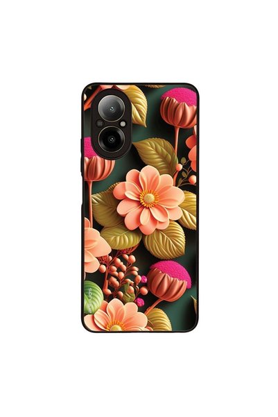 Sonique Θήκη 3D Flower Series για Realme C67 4G Σομόν