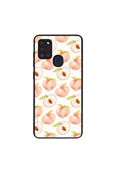 Sonique Θήκη Fruit Series για Samsung Galaxy A21s Ροδάκινο