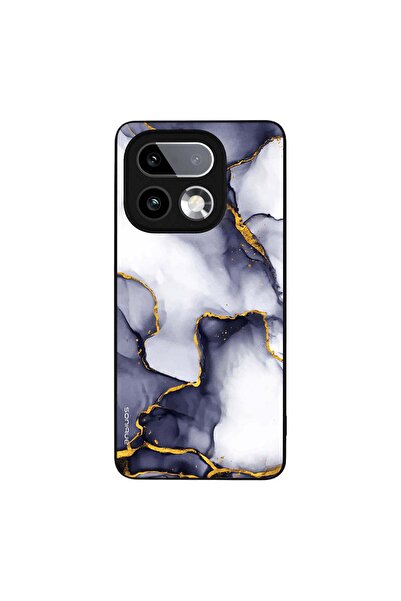Sonique Θήκη Marble Series για Realme 16 Pro Plus Μωβ Γκρι