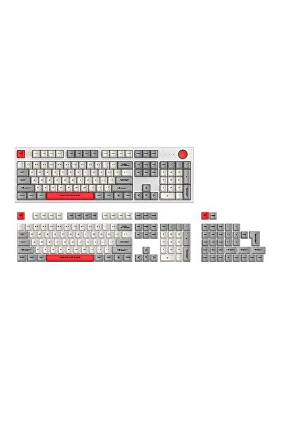Havit KC001 PBT Keycaps Set Λευκό / Γκρι