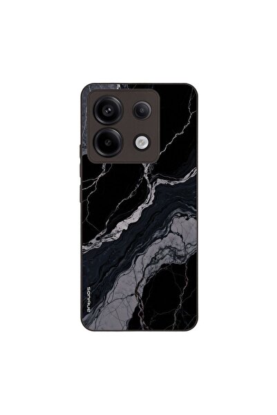 Sonique Θήκη Marble Series για Xiaomi Redmi Note 13 Pro 5G / Poco X6 5G Μαύρο 02