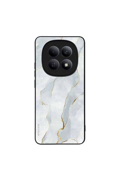 Sonique Θήκη Marble Series για Xiaomi Redmi Note 15 5G / Poco M8 5G Λευκό 01