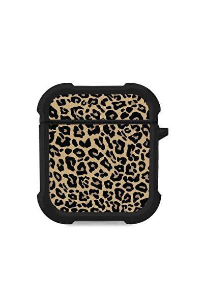 Sonique Θήκη Σιλικόνης Animal Print Series για AirPods 1/2 Leopard 01