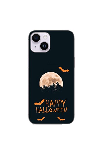 OEM Калъф, съвместим с Apple iPhone 14, силиконов гел TPU, с шарка  "Честит Х...