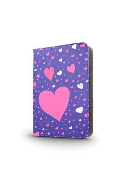 OEM Fashion Trend Θήκη Tablet Universal 7"-8" Hearts