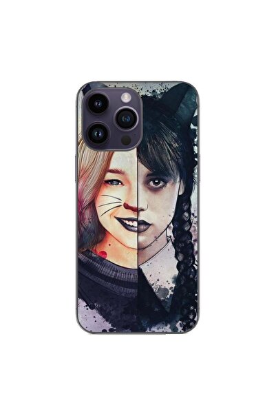 OEM Husa compatibila cu Apple iPhone 15 Pro Max Silicon Gel Tpu Model Wednesd...