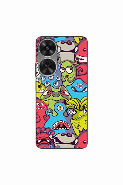 OEM Husa compatibila cu Huawei Nova 12 SE Silicon Gel Tpu Model Squishi Monsters