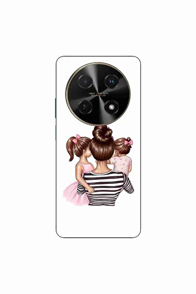 OEM Husa compatibila cu Huawei Nova 12i Silicon Gel Tpu Model Mom and Girls