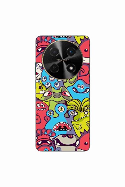 OEM Husa compatibila cu Huawei Nova 12i Silicon Gel Tpu Model Squishi Monsters