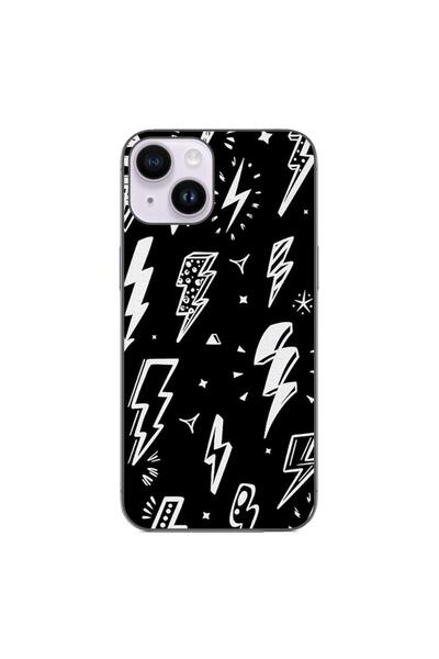 OEM Case compatible with Apple iPhone 15 Silicone Gel Tpu Lightnings Model